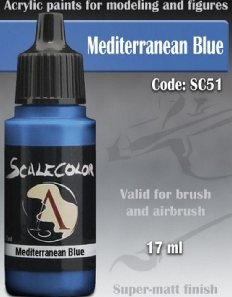 Scale75 Mediterranean Blue paint pot