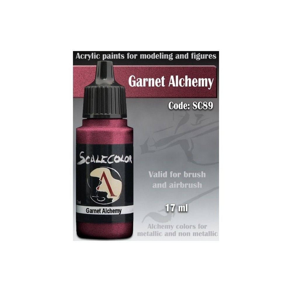 Scale75 Garnet Alchemy paint pot