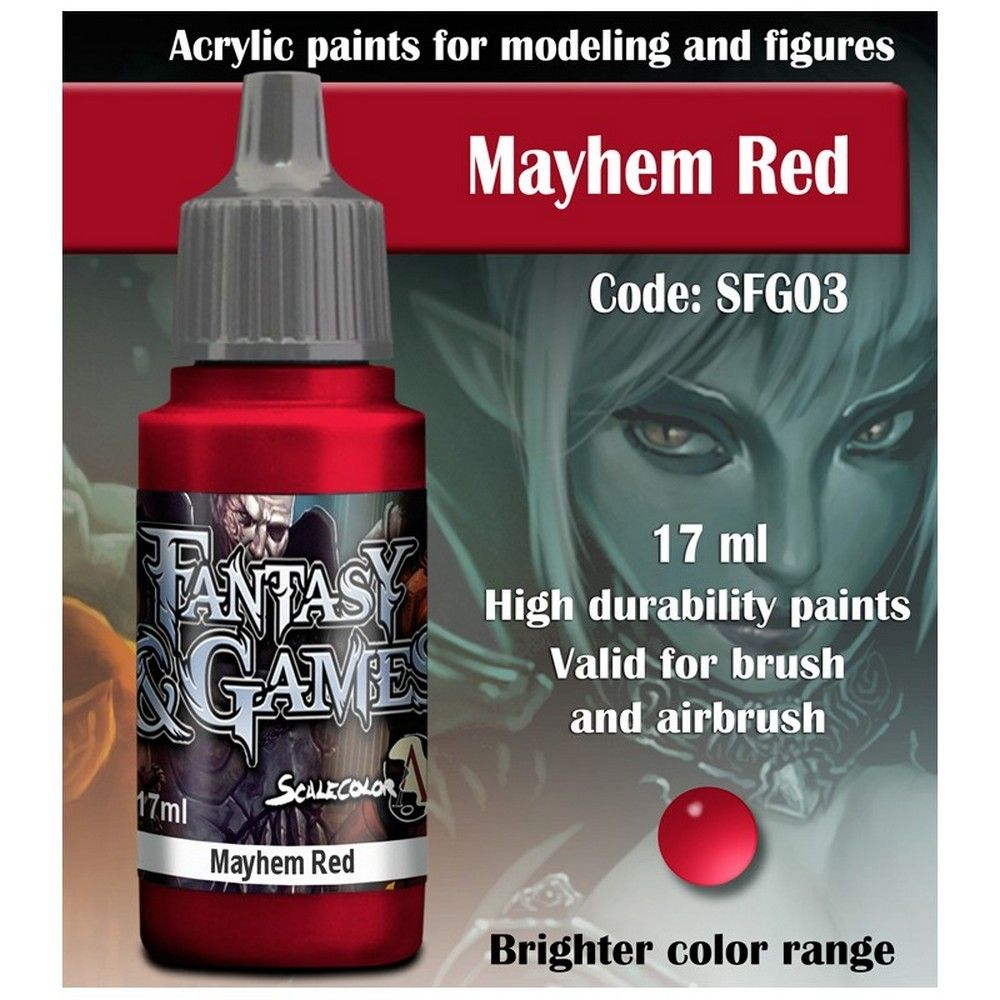 Scale75 Mayhem Red paint pot