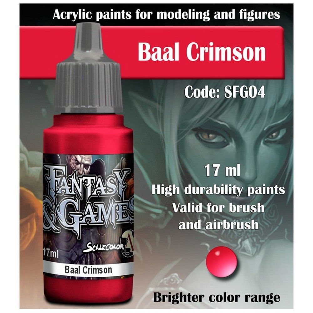 Scale75 Baal Crimson paint pot