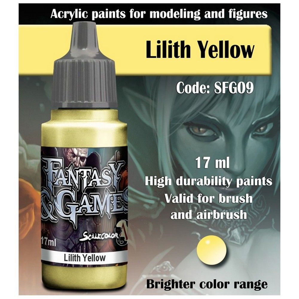 Scale75 Lilith Yellow paint pot