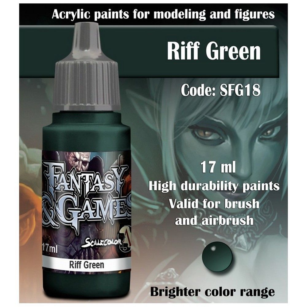 Scale75 Riff Green paint pot