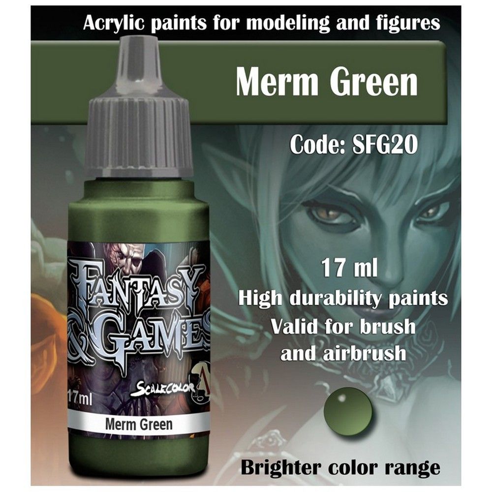 Scale75 Merm Green paint pot