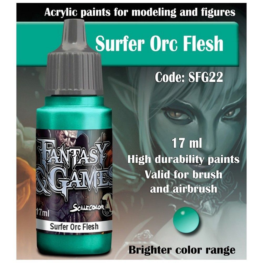 Scale75 Surfer Orc Flesh paint pot