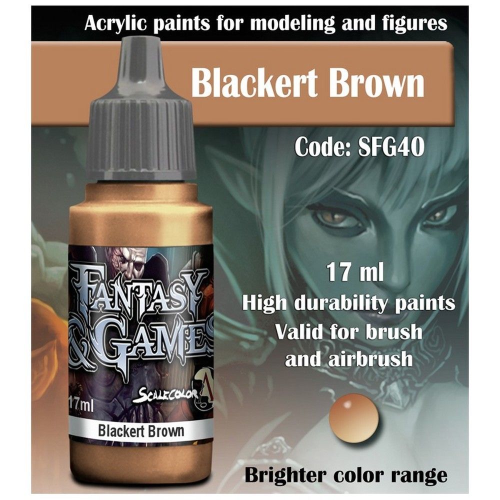 Scale75 Blackert Brown paint pot