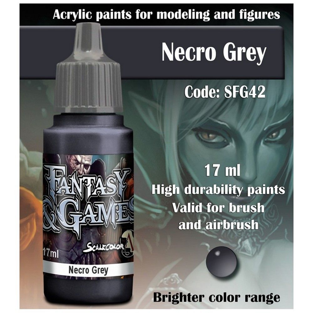 Scale75 Necro Grey paint pot