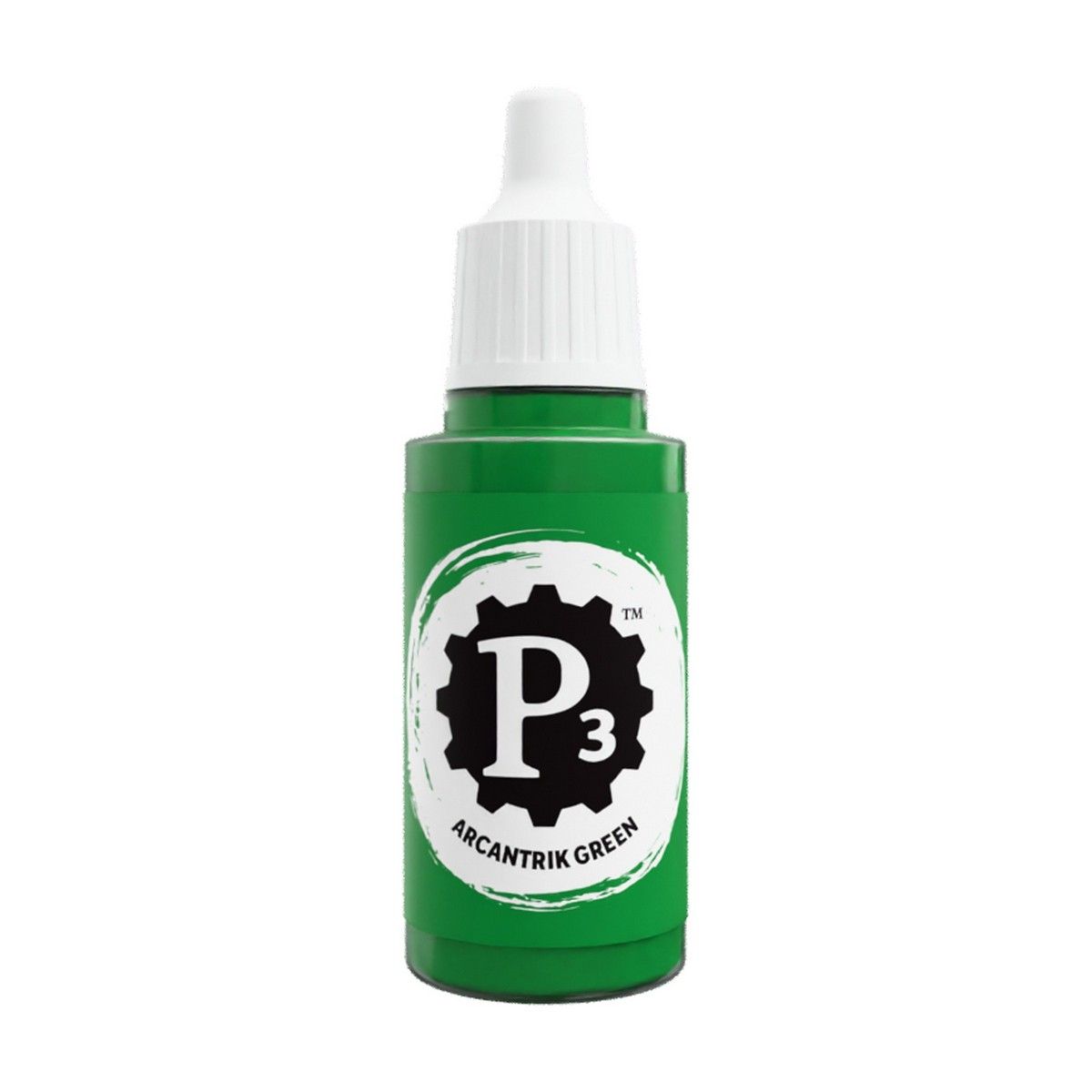 P3 Arcantrik Green paint pot