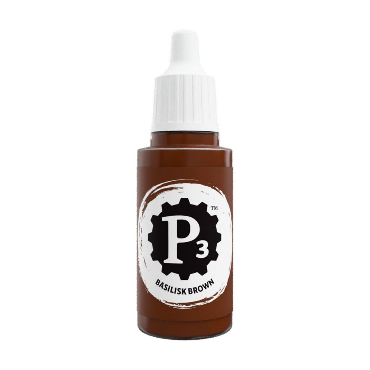 P3 Basilisk Brown paint pot