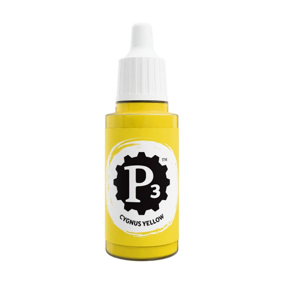 P3 Cygnus Yellow paint pot