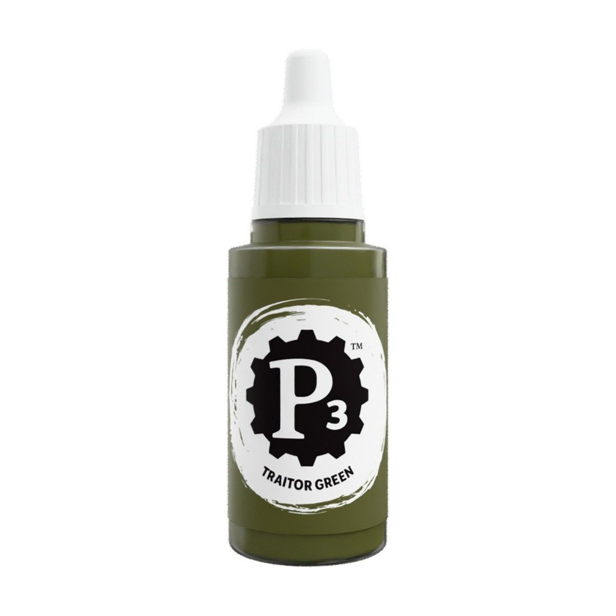 P3 Traitor Green paint pot