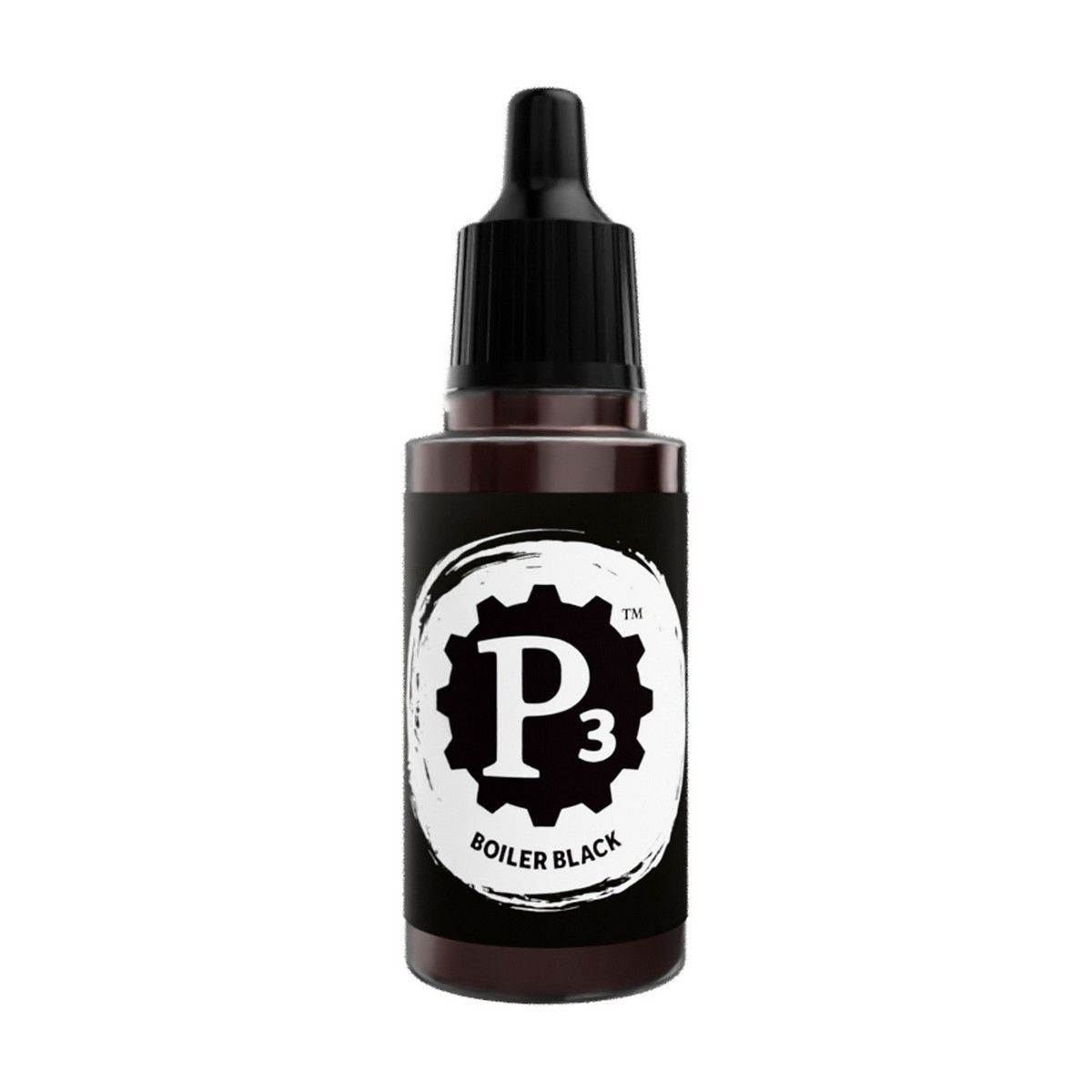 P3 Boiler Black paint pot