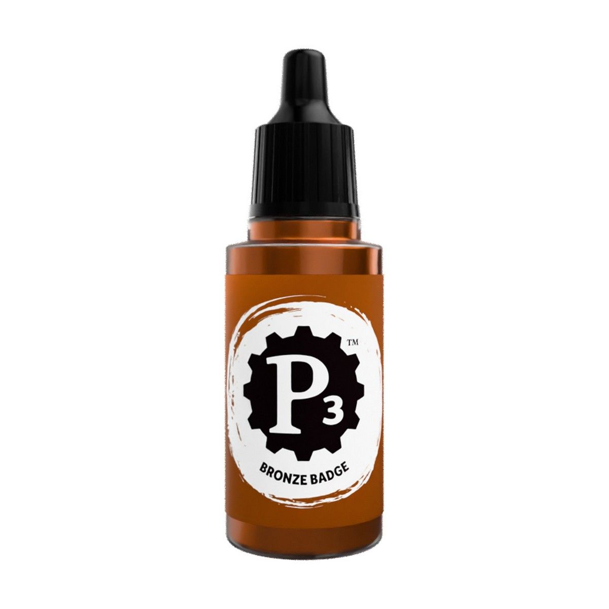 P3 Bronze Badge paint pot