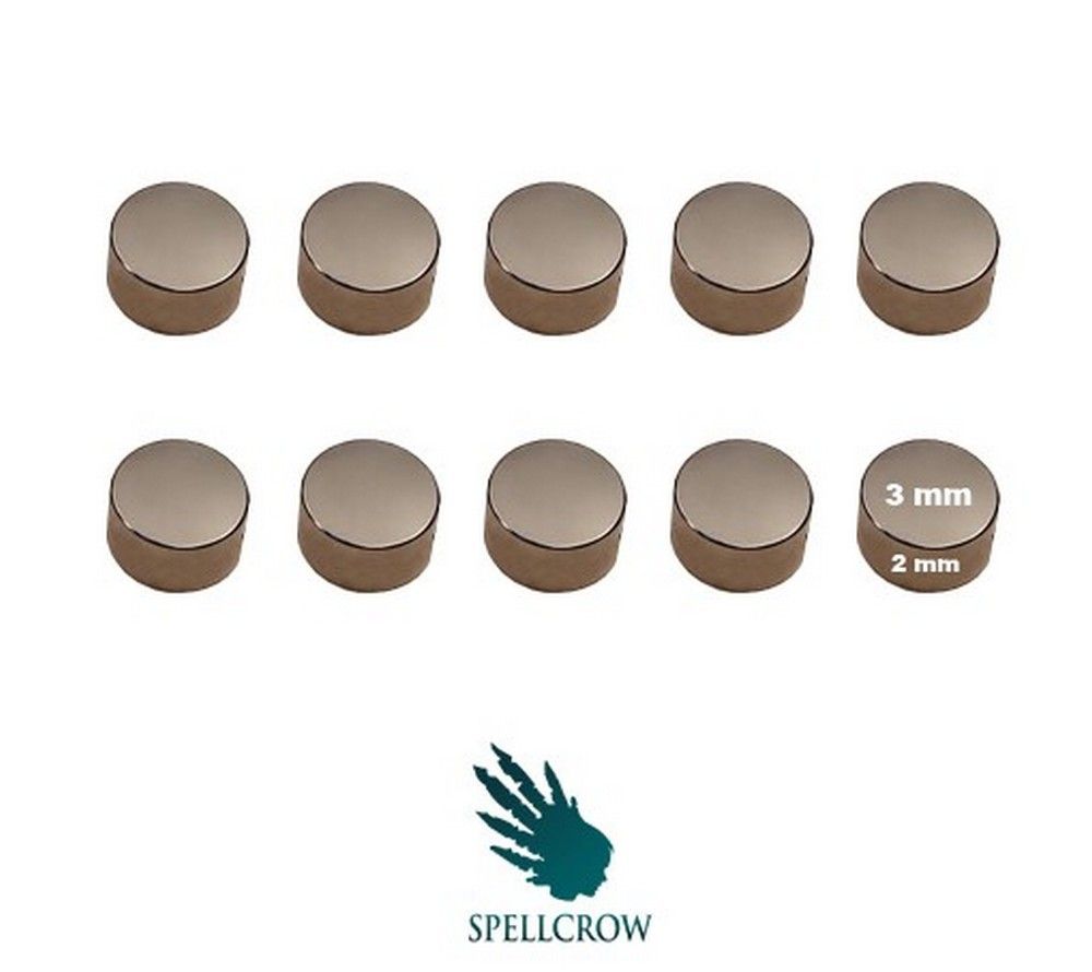 Spellcrow Neodymium Magnets 3mm x 2mm