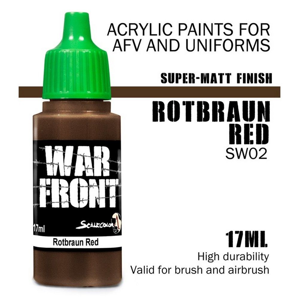 Scale75 Rotbraun Red paint pot