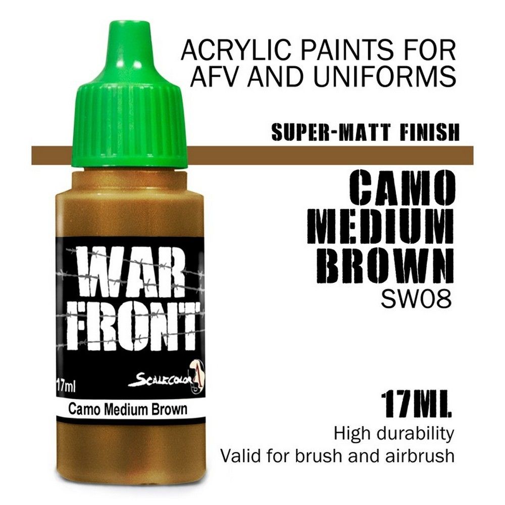Scale75 Ss Camo Medium Brown paint pot