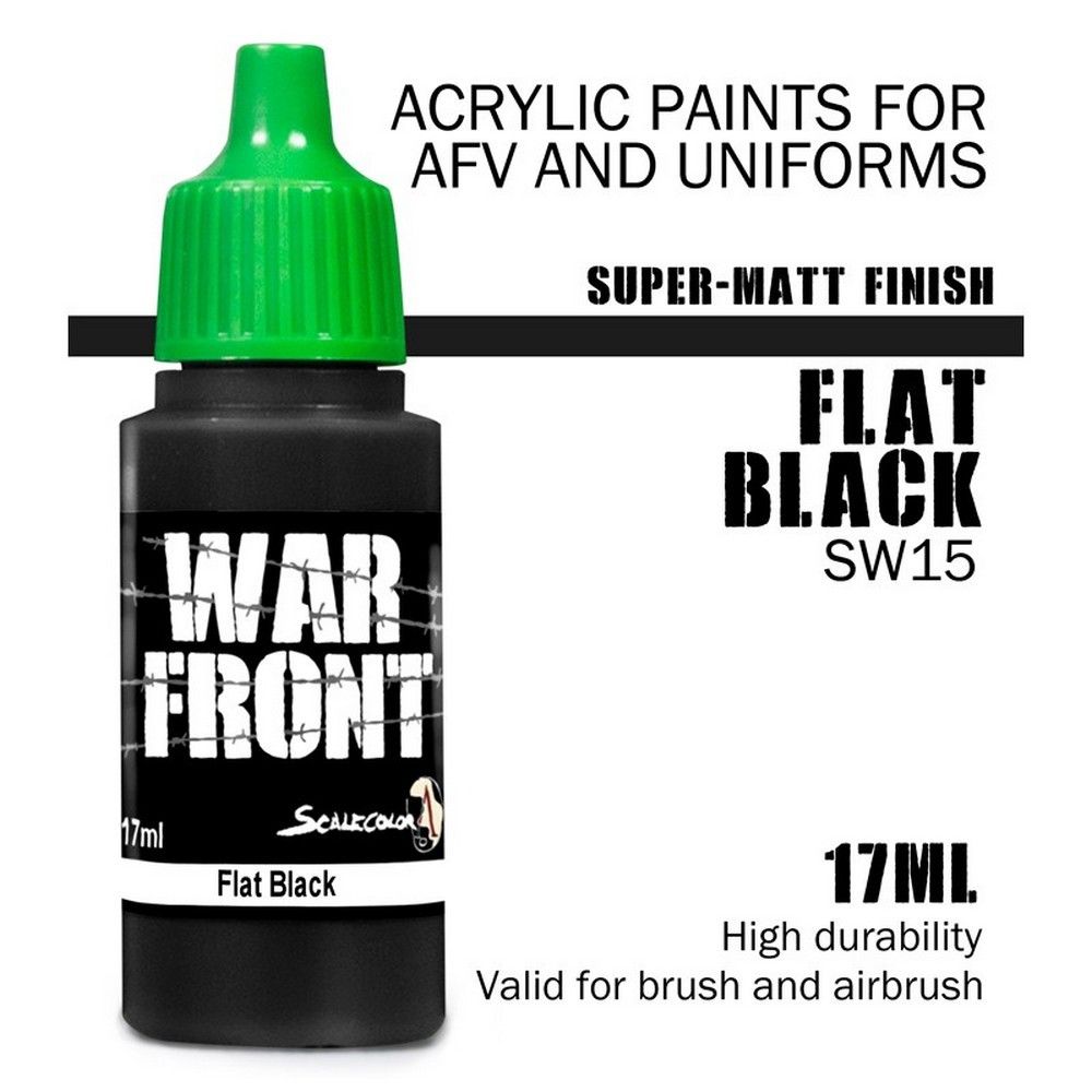 Scale75 Flat Black paint pot