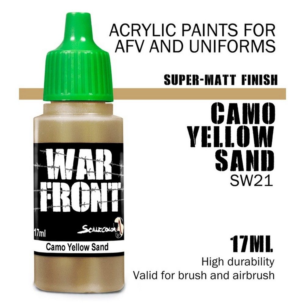 Scale75 Ss Camo Yellow Sand paint pot
