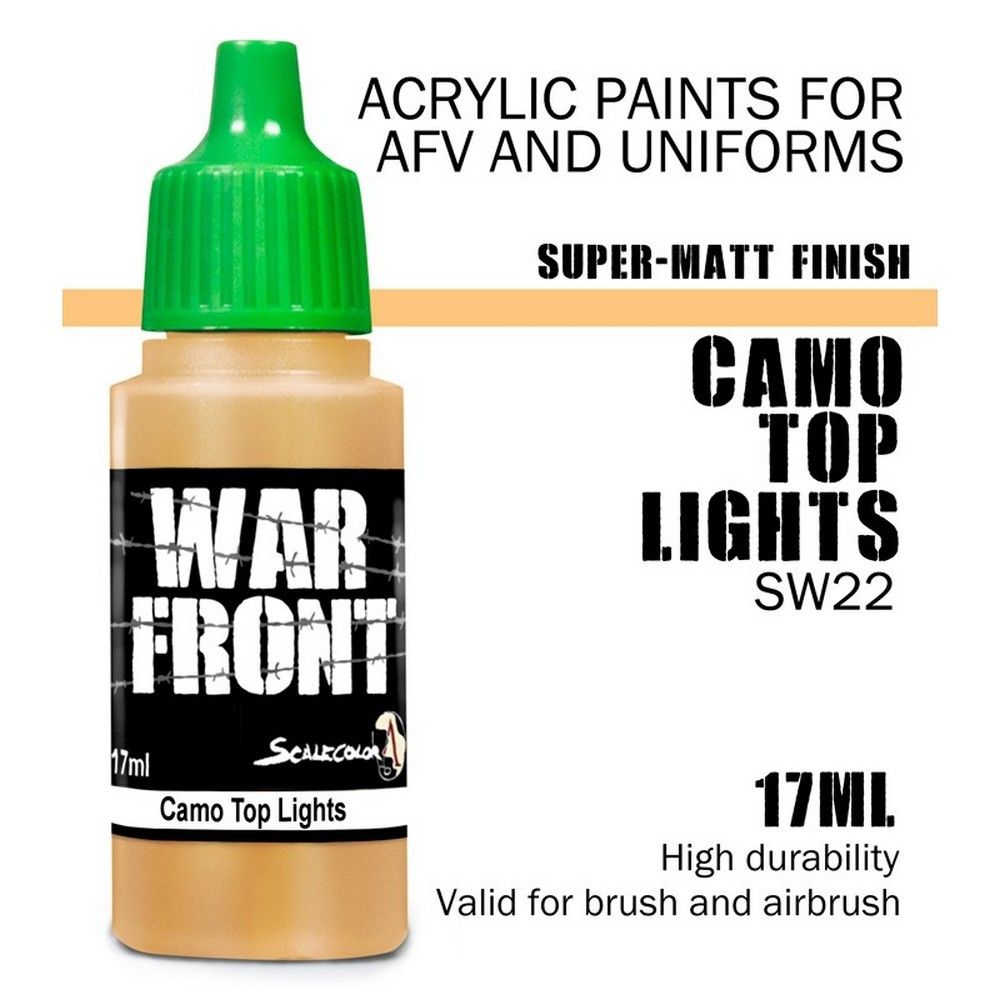 Scale75 Ss Camo Top Lights paint pot