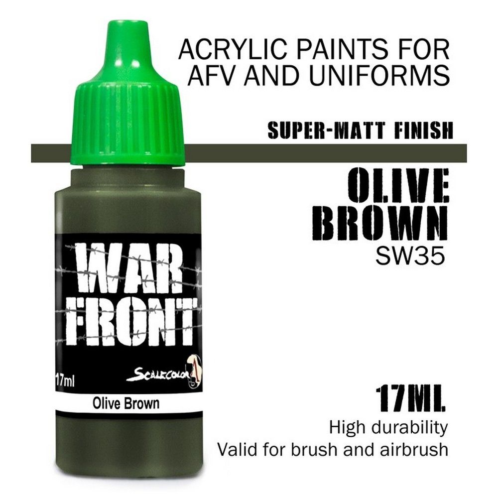 Scale75 Olive Brown paint pot