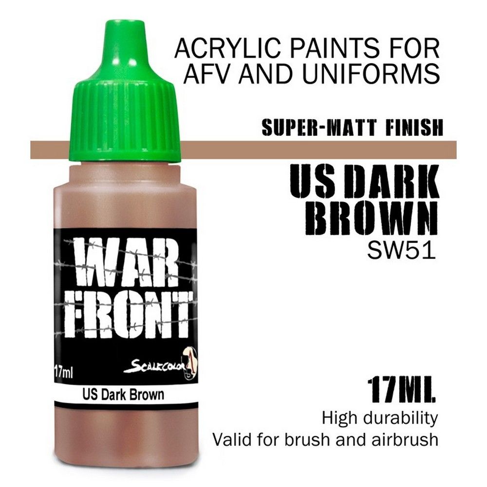 Scale75 Us Dark Brown paint pot