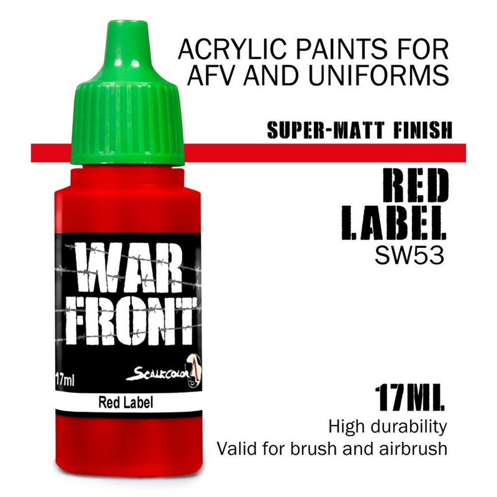 Scale75 Red Label paint pot