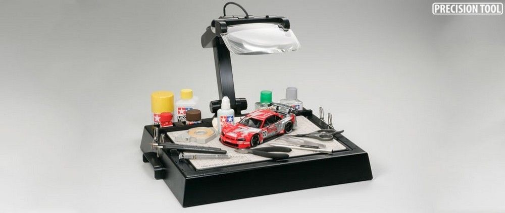 Tamiya Work Stand with Magnifying Lens