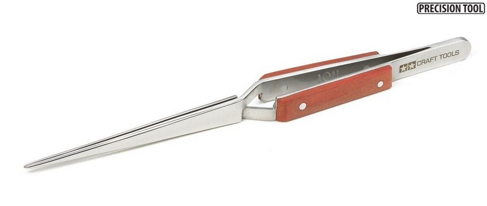 Tamiya HG Reverse Action Straight Tweezers