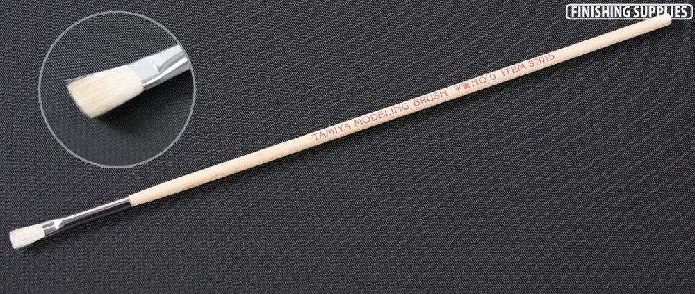 Tamiya Flat Brush No.0
