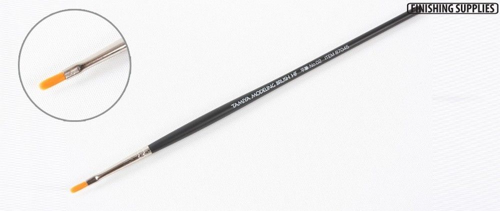 Tamiya High Finish Flat Brush No.02