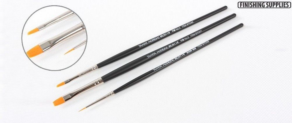 Tamiya Modelling Brush HF Standard Set