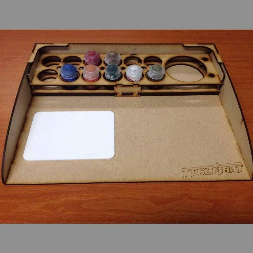 TTCombat Paint Station & Mix Palette (Citadel / Tamiya Size)