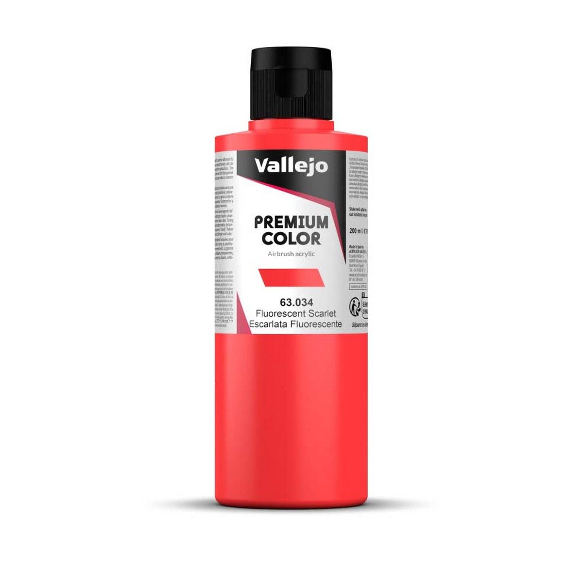 Vallejo Fluorescent Scarlet paint pot