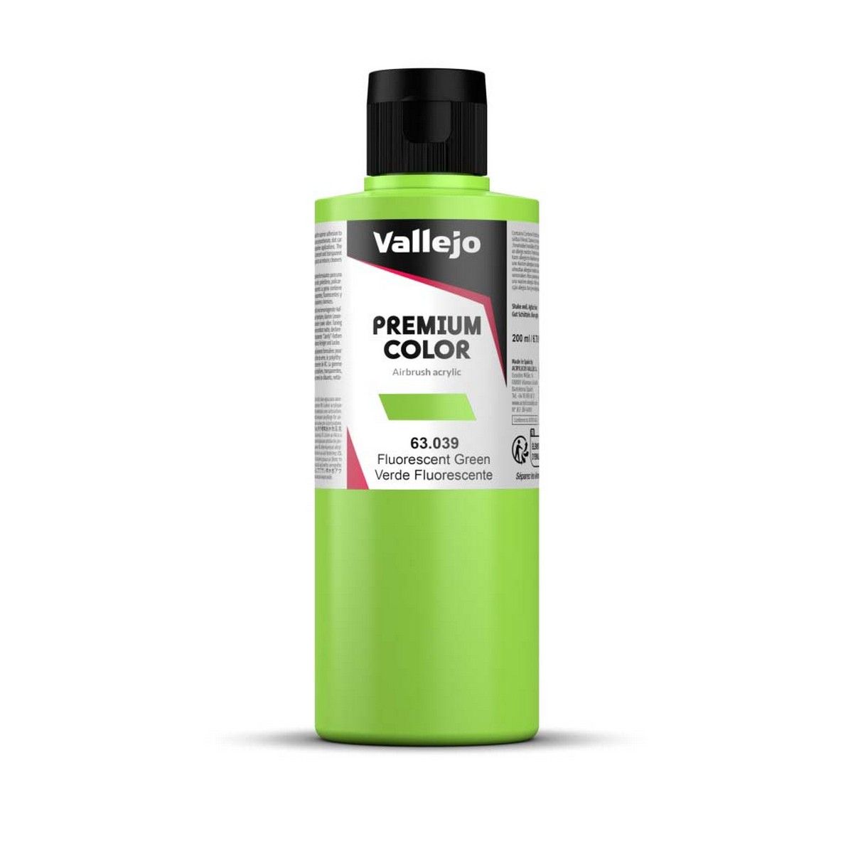 Vallejo Fluorescent Green paint pot