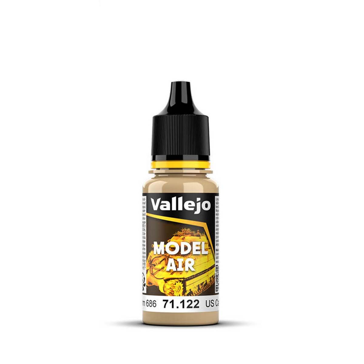 Vallejo US Desert Armour 686 paint pot