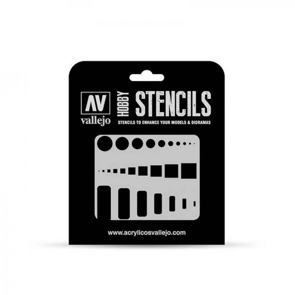 Vallejo Hobby Stencils - Access Trap Doors 1:32, 1:48 & 1:72