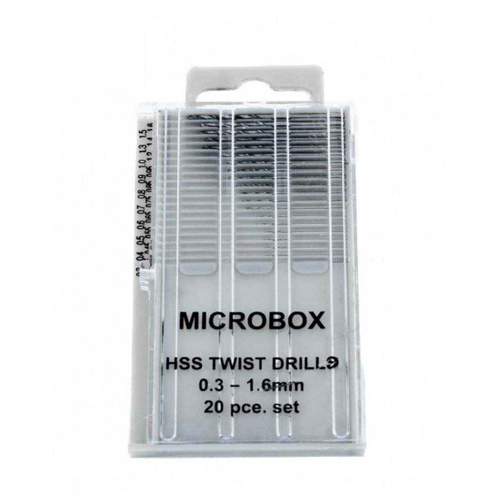 Vallejo Tools Microbox Drill Set (20) 0.3-1.6mm