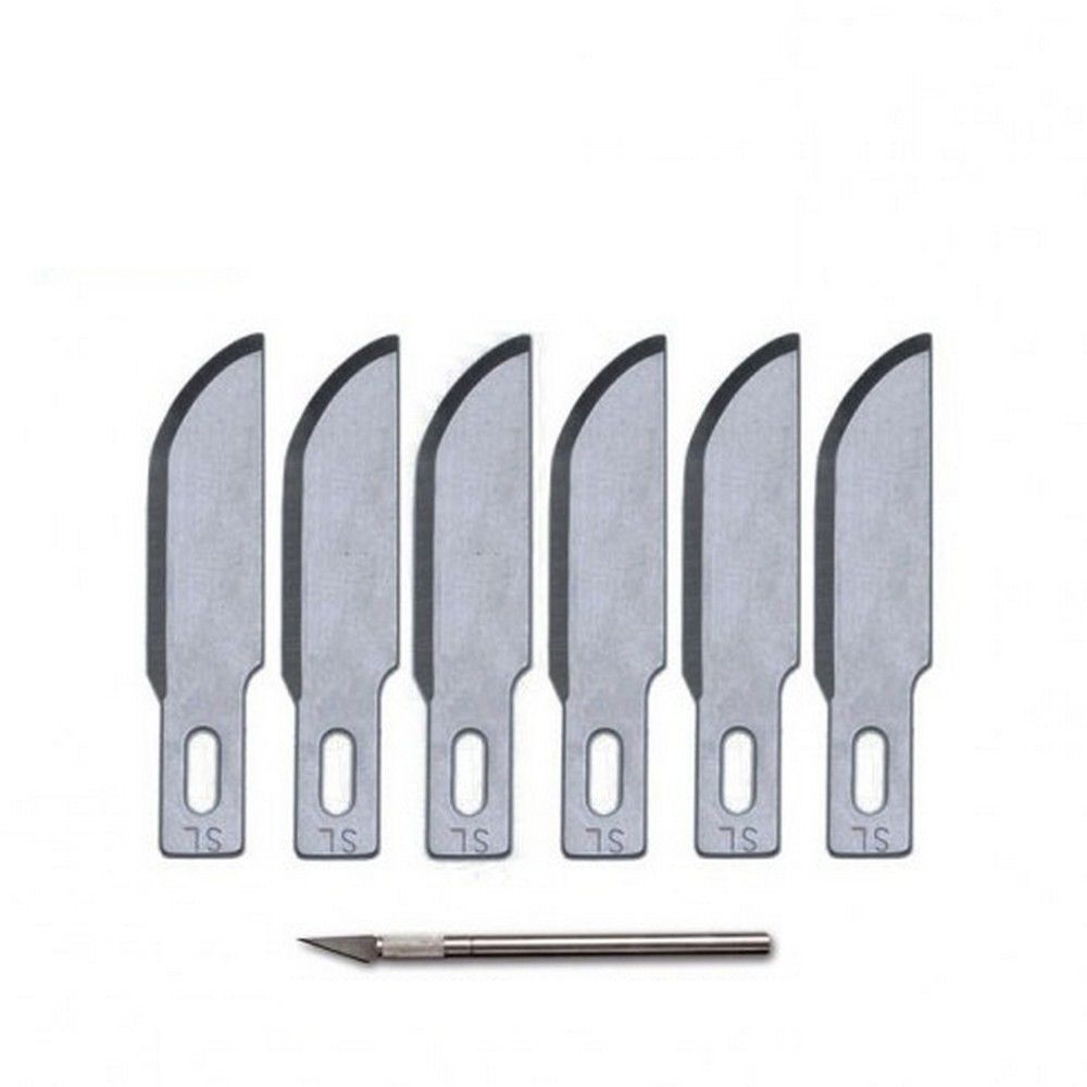 Vallejo Tools Curved Blades No. 10 (5) for No. 1 Handle