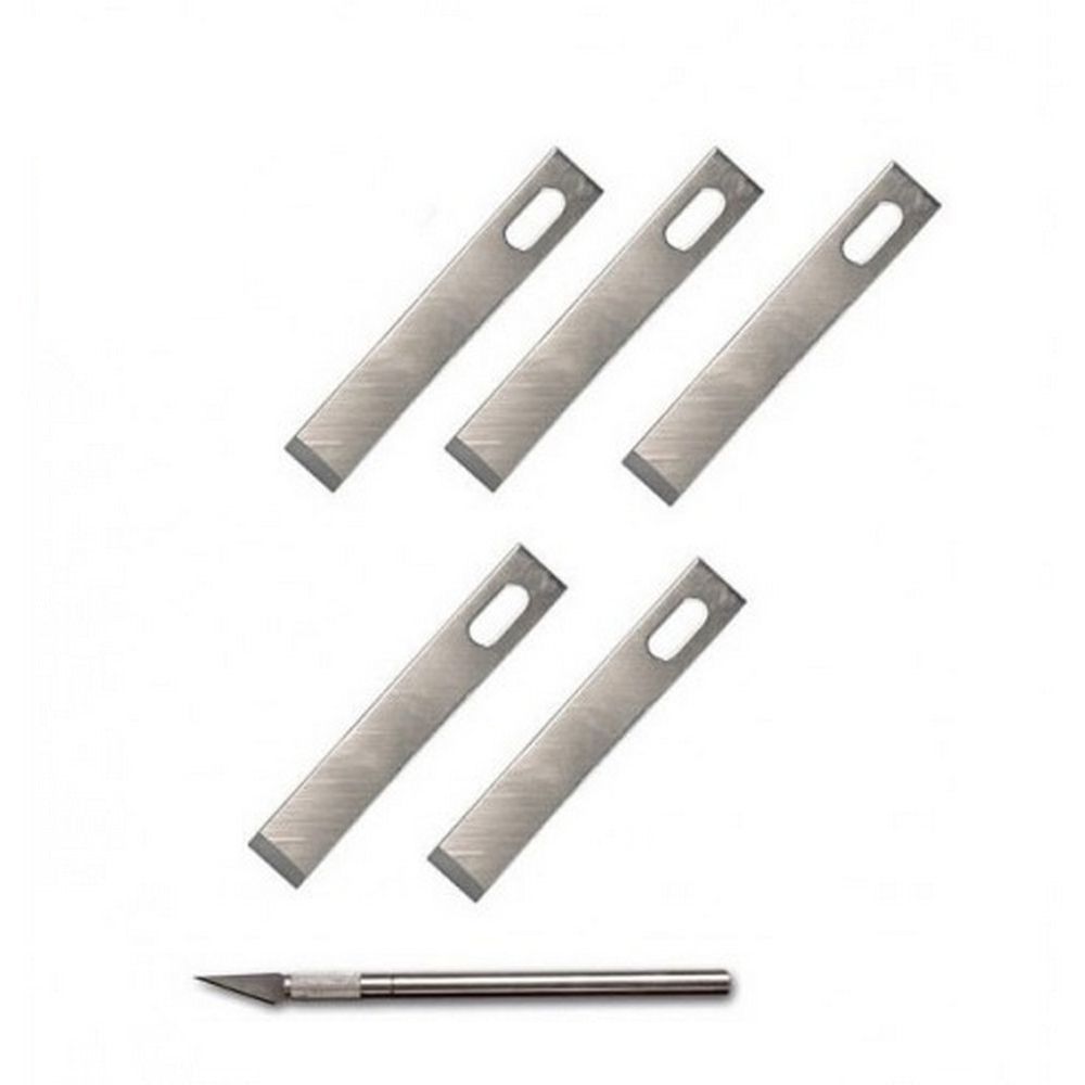 Vallejo Tools Chisel Blades No. 17 (5) for No. 1 Handle