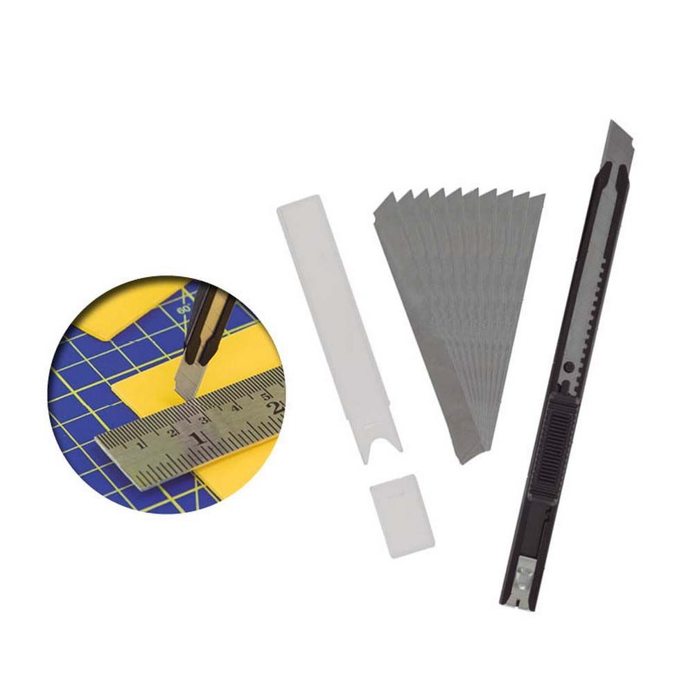 Vallejo Slim Snap-Off Knife with 10 Blades