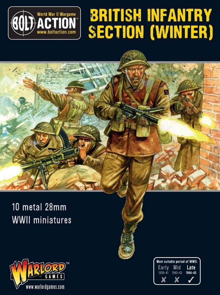 British Army Infantry Section (Winter)