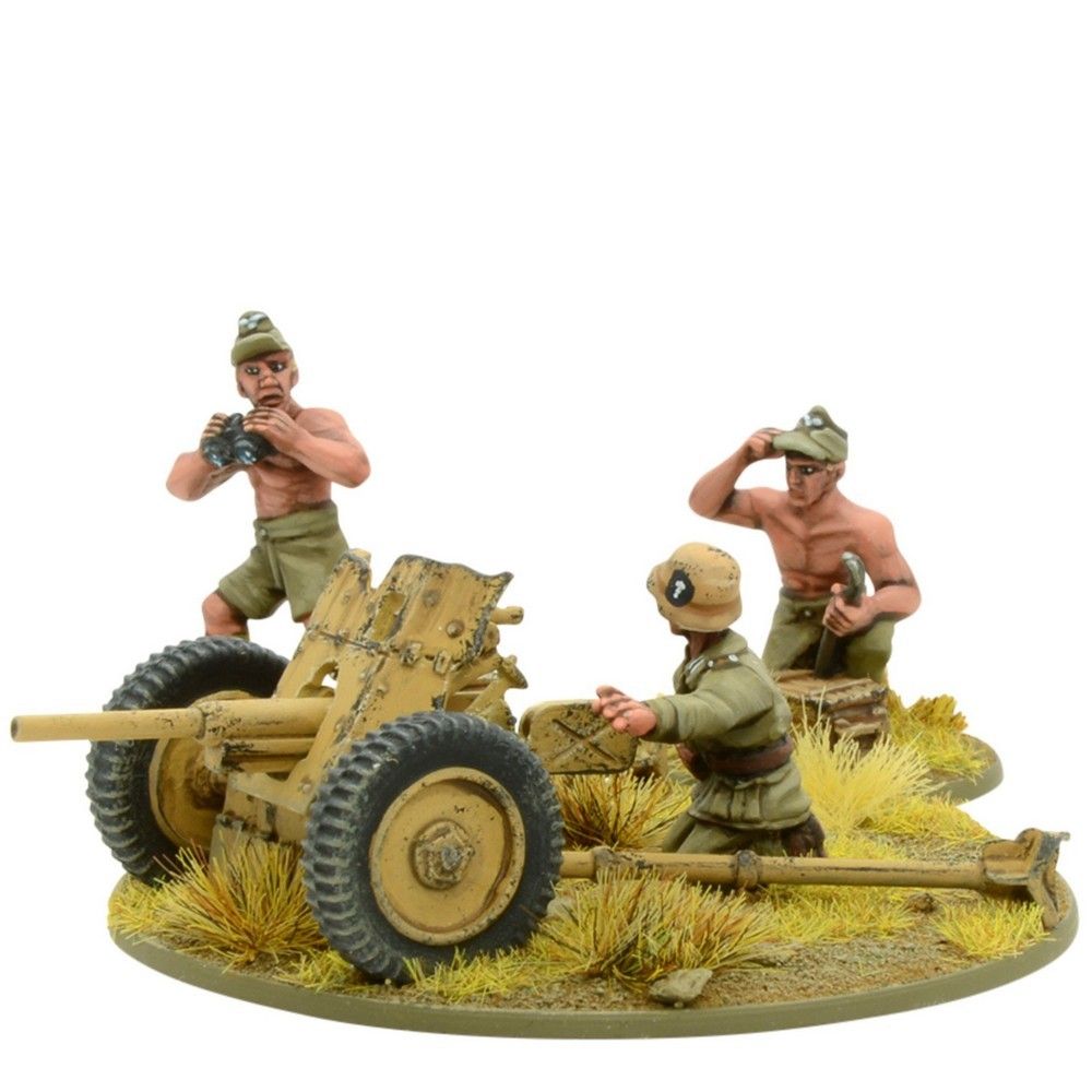 Afrika Korps Pak 36 Light Anti-tank Gun