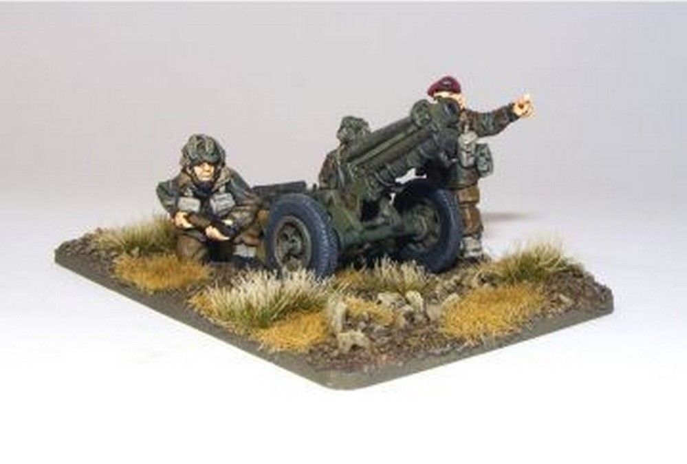 British Airborne 75mm Pack Howitzer & Crew