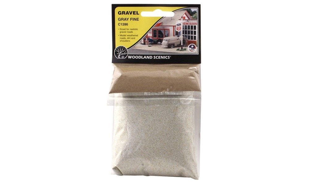 Woodland Scenics Fine Grey Gravel