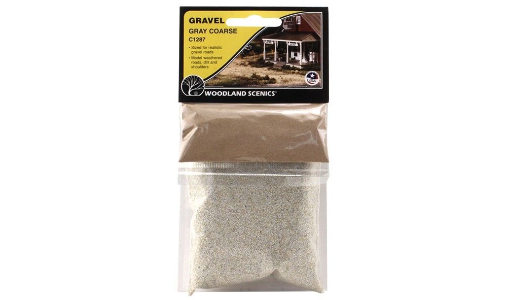 Woodland Scenics Coarse Grey Gravel