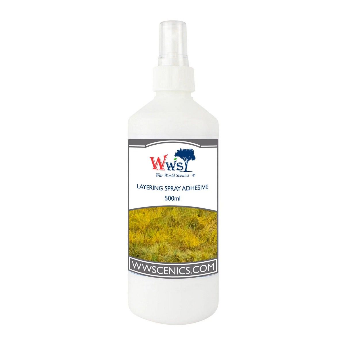 Woodland Scenics Static Grass Layering Spray Adhesive (500ml)