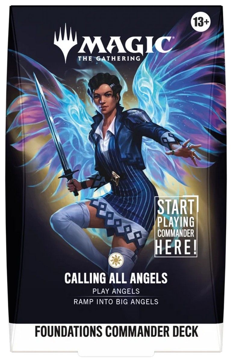 Commander Deck: Angelsセット2つ MTG: Foundations Starter Commander Deck - Calling All Angels