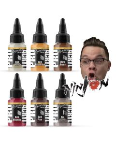 Pro Acryl Signature - Jon Ninas (Ninjon) Signature Set - 6 Colors