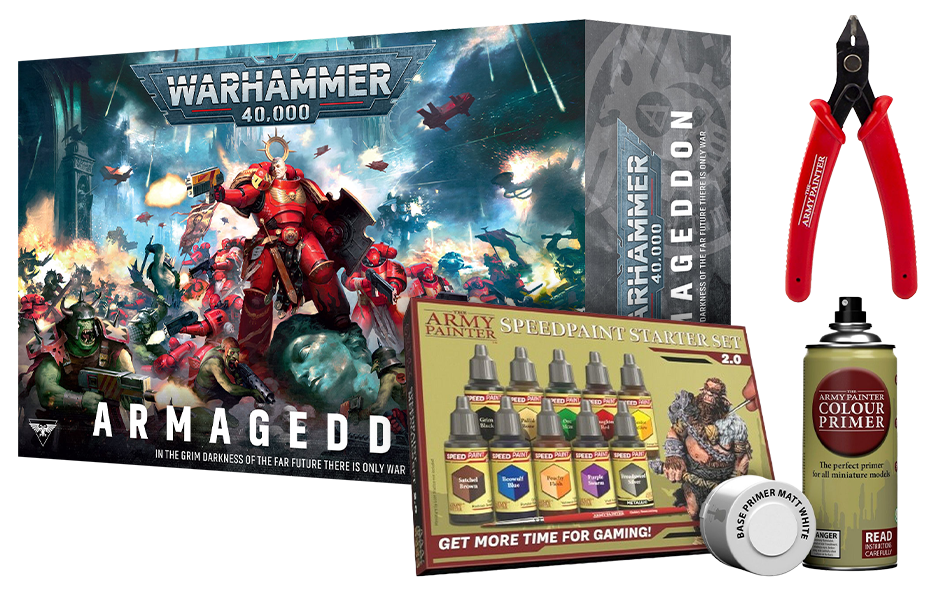 Warhammer 40,000 11th Edition Armageddon Hobby Bundle 