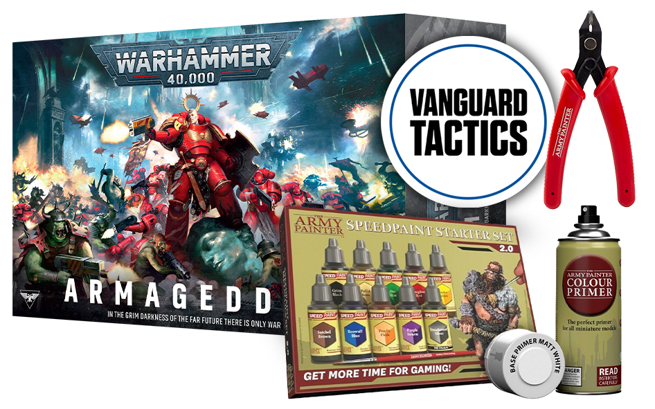 Warhammer 40,000 11th Edition Armageddon Hobby Bundle 