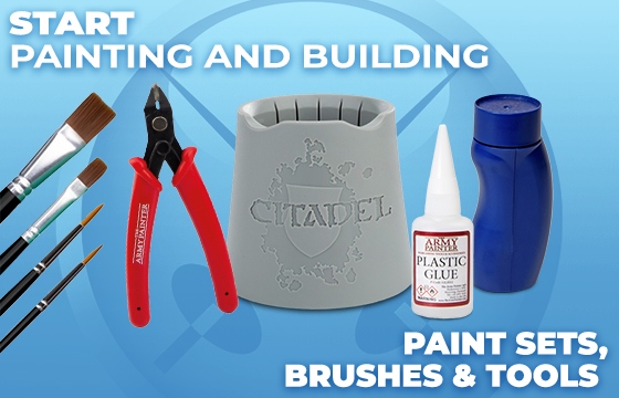 Paint sets, brushes & Tools